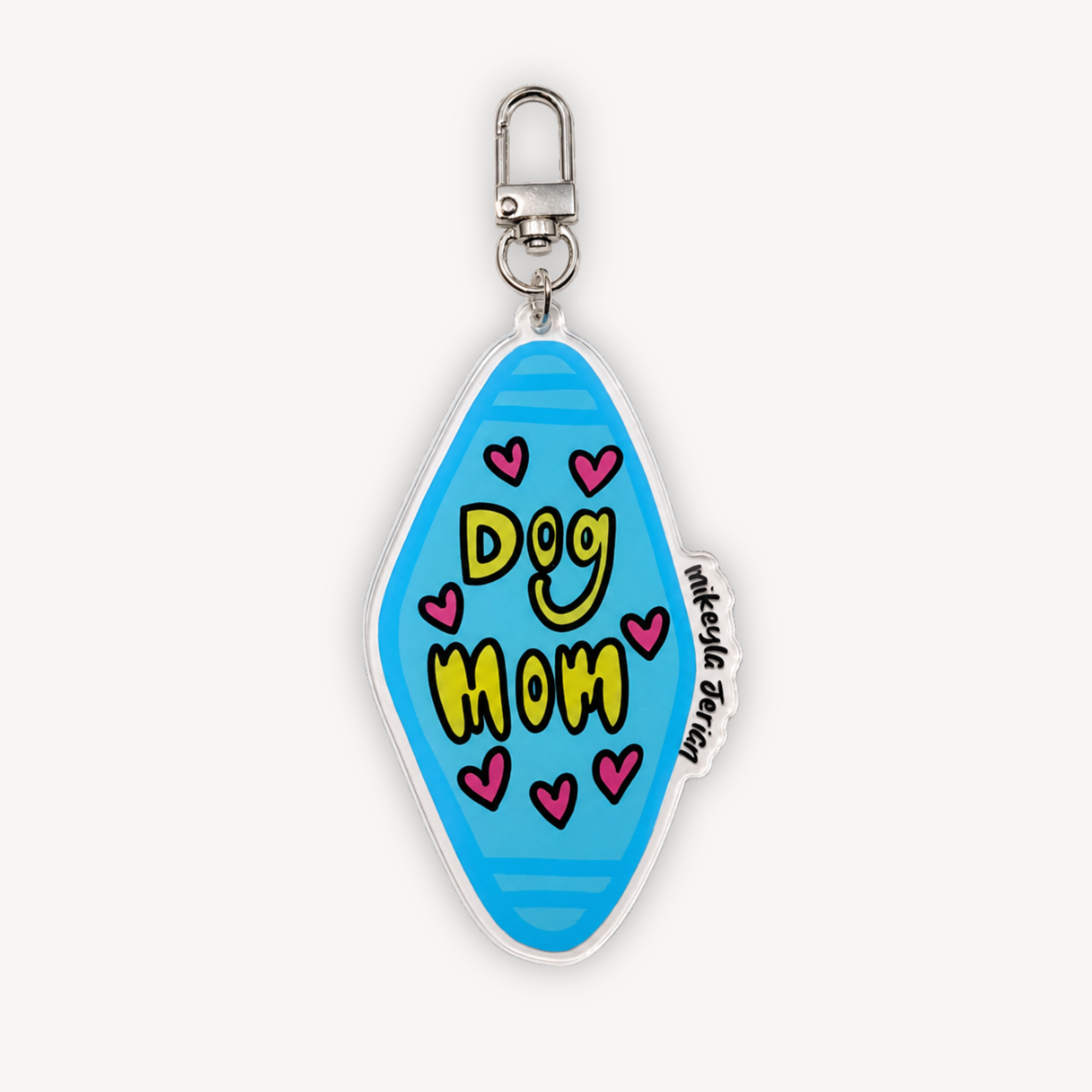 Dog Mom Keychain