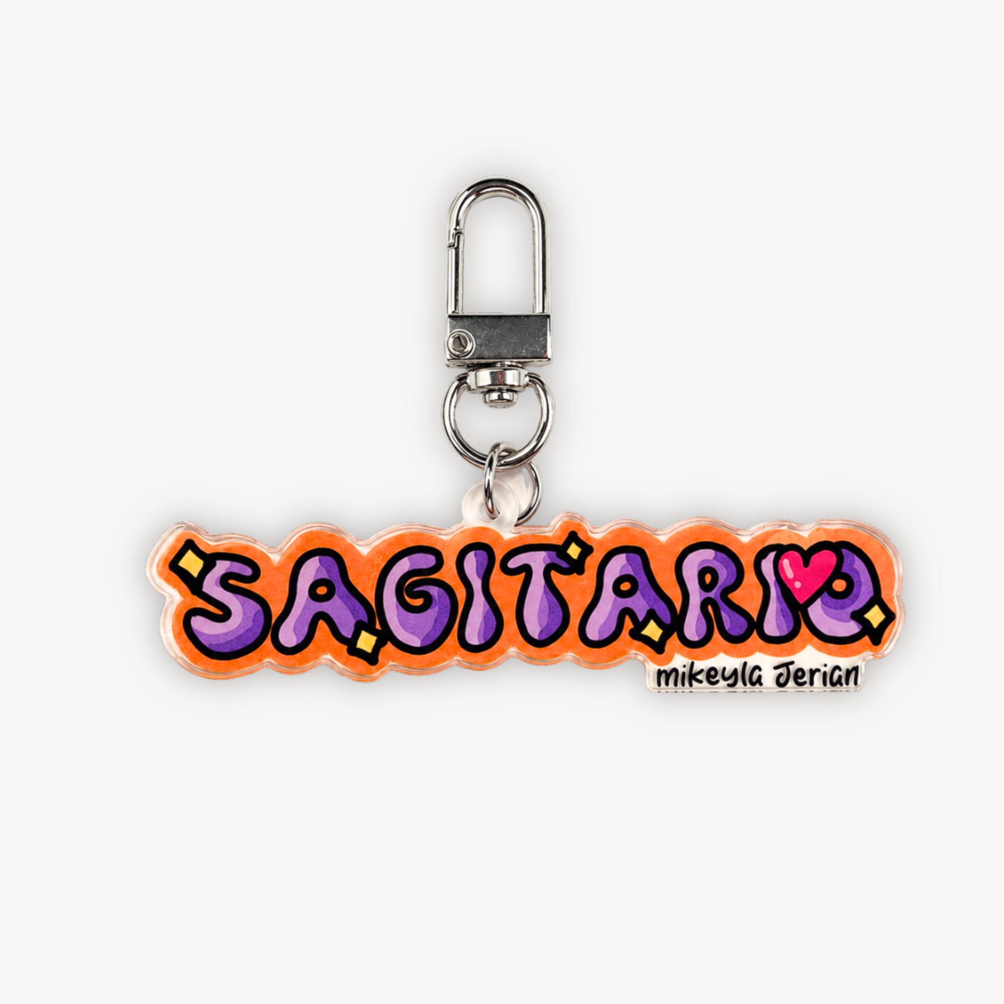 Sagitario Keychain
