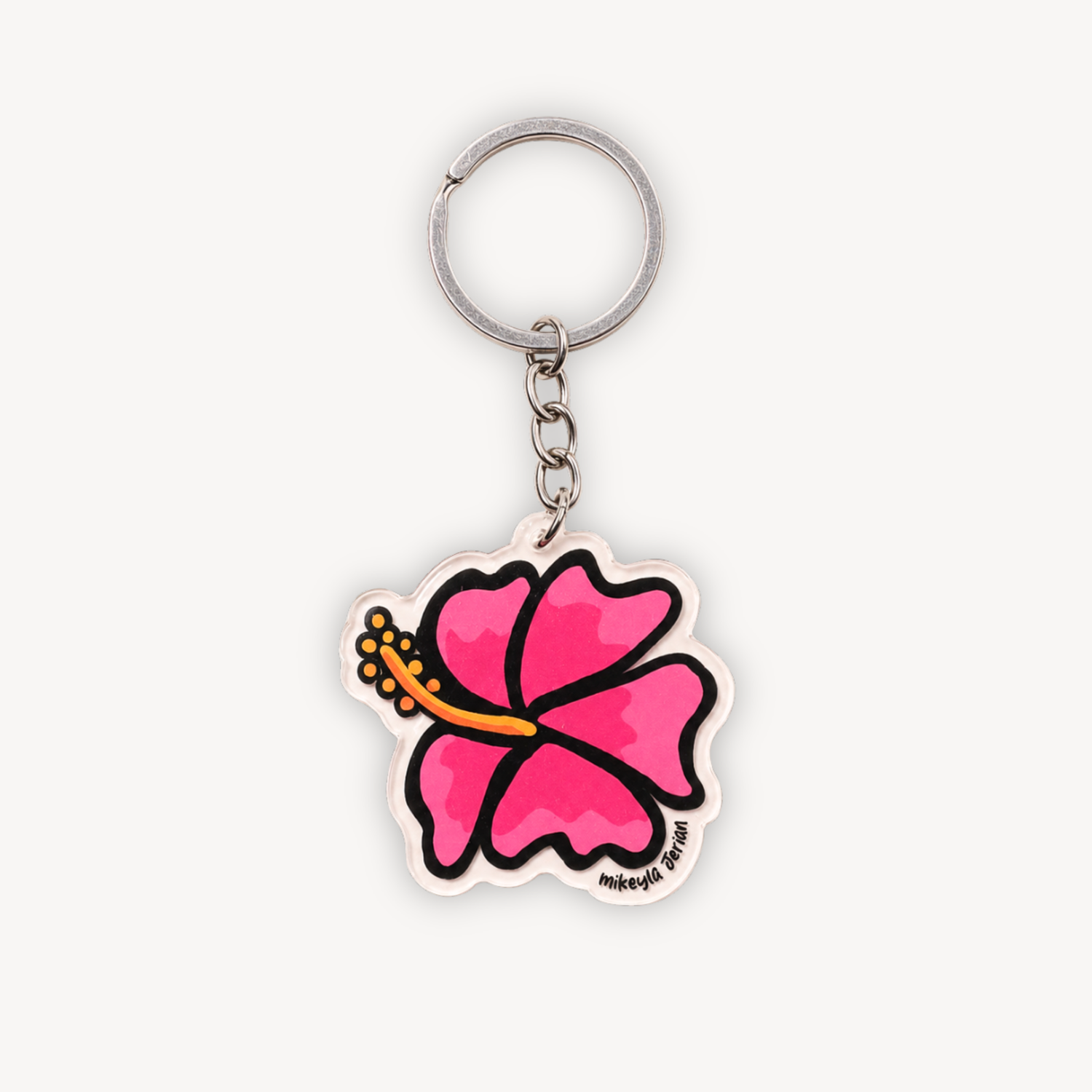 Flor de Maga Keychain