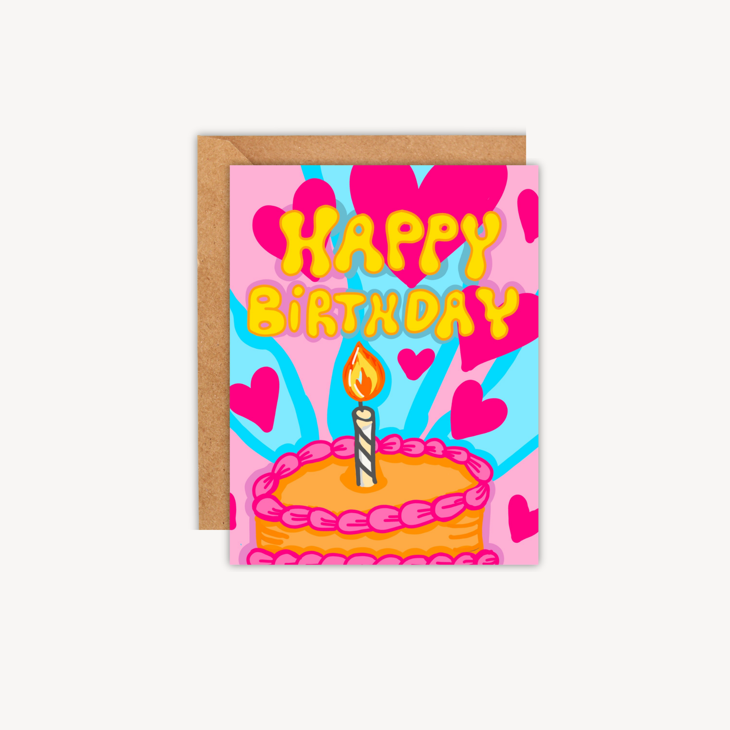 Happy Birthday Rosa Greeting Card