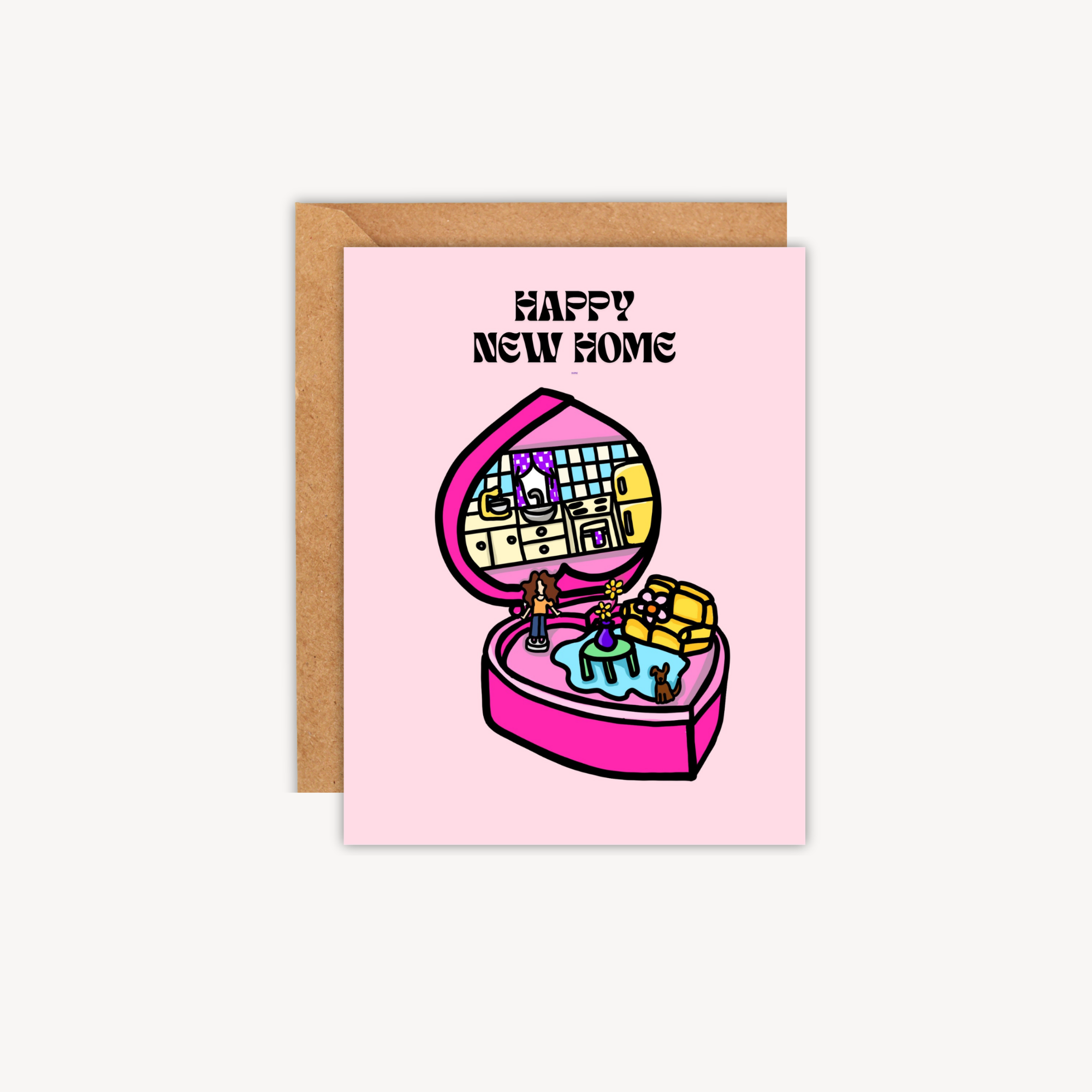 Happy Home Greeting Card