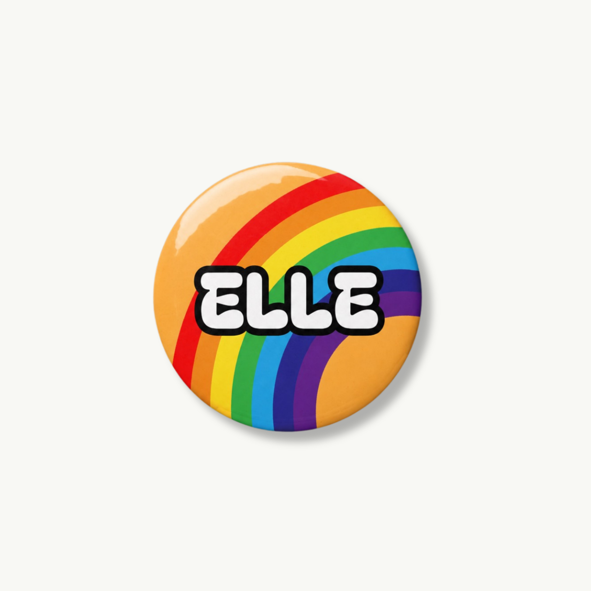 Elle Pin Button