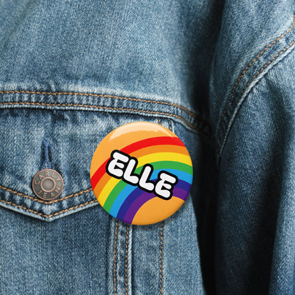 Elle Pin Button