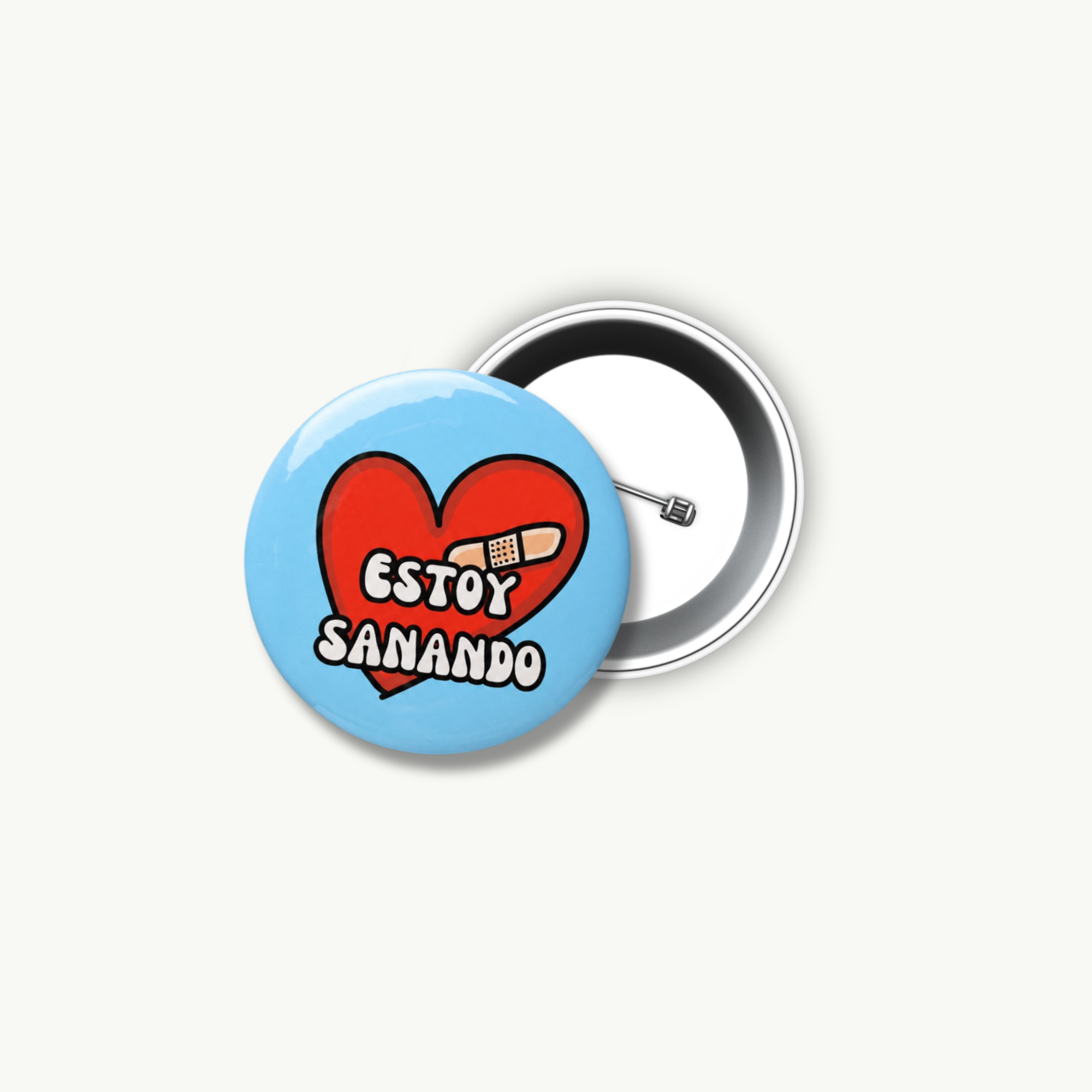 Estoy Sanando Pin Button
