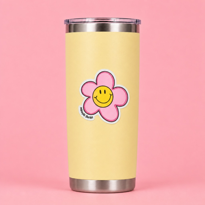 Flor Smiley Sticker