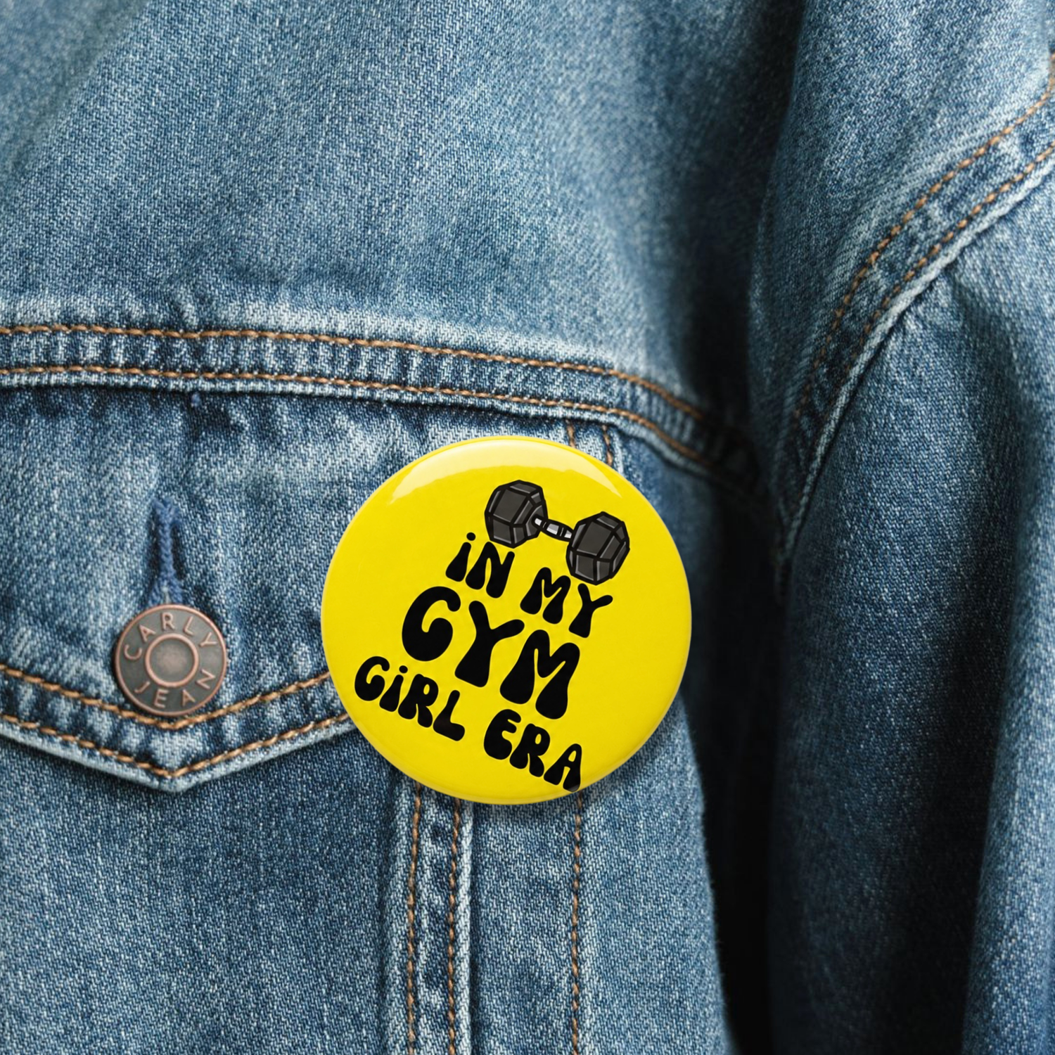 GYM Era Pin Button