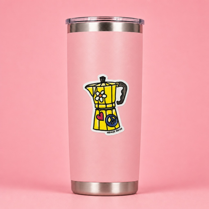 Greca Amarilla Sticker