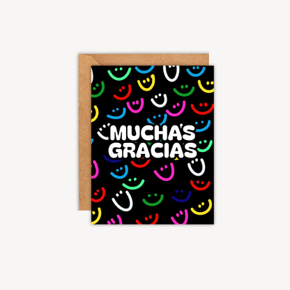 Muchas Gracias Greeting Card