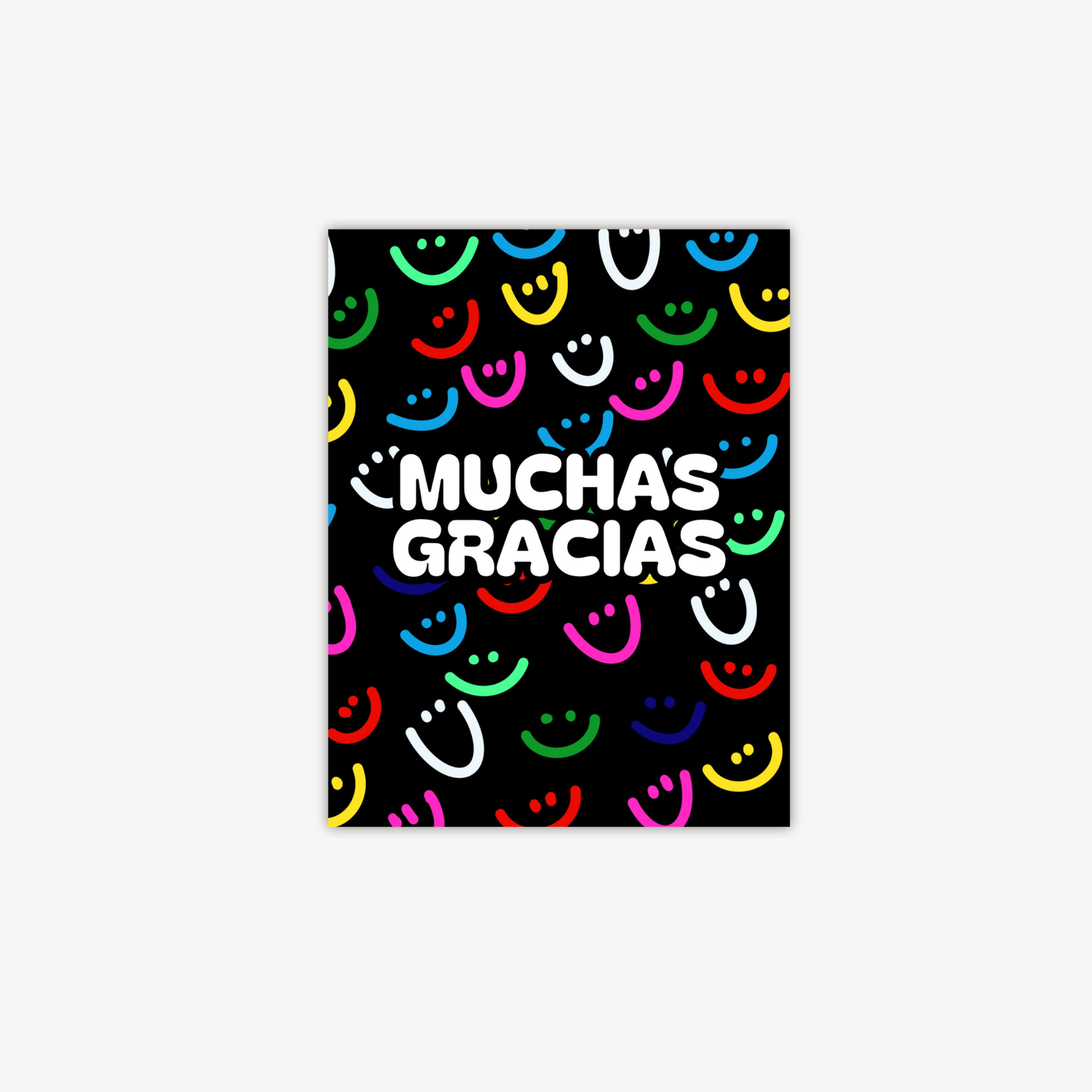Muchas Gracias Greeting Card
